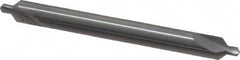 Hertel - #2 Plain Cut 90° Incl Angle Solid Carbide Combo Drill & Countersink - Exact Tooling
