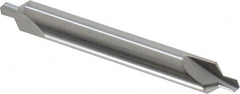 Hertel - #3 Plain Cut 90° Incl Angle Solid Carbide Combo Drill & Countersink - Exact Tooling