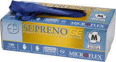 Microflex - Size M, 4 mil, Medical Grade, Powder Free Nitrile Disposable Gloves - Exact Tooling