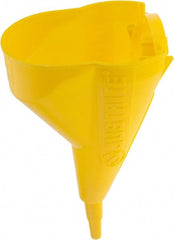 Justrite - 11-1/4 Inch Long, Safety Can Poly Funnel - 1/2 Inch Diameter, Compatible with Type I Safety Cans - Exact Tooling