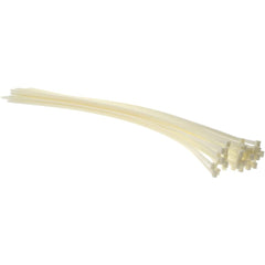 Thomas & Betts - 36 Inch Long x 0.345 Inch Wide x 10-3/4 Inch Bundle Diameter, Natural, Nylon Standard Cable Tie - Exact Tooling
