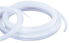 Made in USA - 5/8" ID x 7/8" OD, 1/8" Wall Thickness, Cut to Length (100' Standard Length) Ester Urethane Tube - Natural, 60 Max psi, 85 Shore A Hardness - Exact Tooling