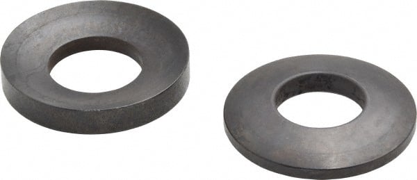 Gibraltar - 3/4" Bolt, Black Oxide, Case Hardened Steel, Spherical Washer Assembly - 13/16" Female, 25/32" Male Inside x 1-5/8" OD, 3/8" Thick, 2-1/4" Radius, 12L14 Grade - Exact Tooling