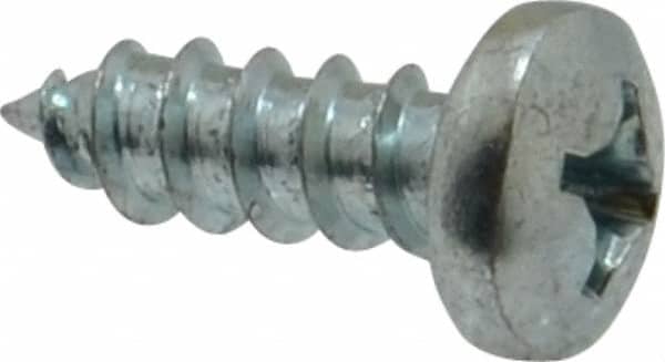 Value Collection - #14 Pan Head Phillips Sheet Metal Screw - Steel, 3/4" Length Under Head, Grade 2 - Exact Tooling