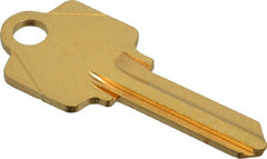 Made in USA - Arrow Key Blank - Brass - Exact Tooling