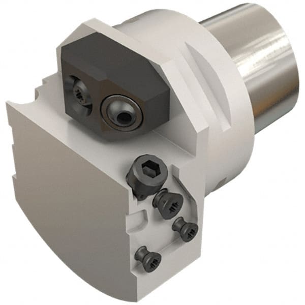 Iscar - 46.5mm Head Length, Modular Grooving Cutting Unit Head - System Size C4, Series CAMFIX - Exact Tooling