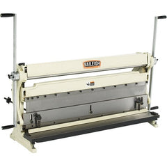 Baileigh - Combination Roller, Shear & Brake Machines Maximum Mild Steel Shearing Capacity (Gauge): 20 Maximum Mild Steel Bending Capacity (Gauge): 20 - Exact Tooling