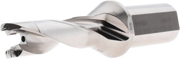 Iscar - 29/32" to 0.941" Diam, 3xD, 2.72" Max Depth, 1-1/4" Shank Diam, 6.51" OAL, Replaceable-Tip Drill - FCP, ICK, ICK-2M, ICM, ICN, ICP, iCP-2M Insert, 23 Seat Size, 74323932 Toolholder, Series SumoCham - Exact Tooling