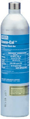 MSA - Calibration Gas & Equipment Type: Calibration Gas Gas Contents: CH4 - 1.45%; Carbon Monoxide - 60 ppm; Hydrogen Sulfide - 20 ppm; Oxygen - 15% - Exact Tooling