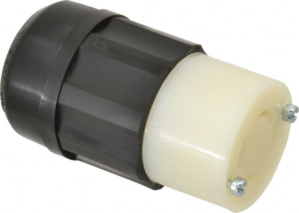 Leviton - 125/250 VAC, 30 Amp, L14-30R Configuration, Industrial Grade, Self Grounding Connector - 1 Phase, 3 Poles, 0.595 to 1.15 Inch Cord Diameter - Exact Tooling