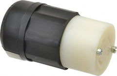 Leviton - 480 VAC, 30 Amp, L16-30R Configuration, Industrial Grade, Self Grounding Connector - 3 Phase, 3 Poles, 0.595 to 1.15 Inch Cord Diameter - Exact Tooling