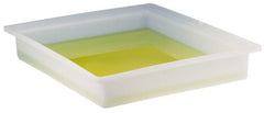Bel-Art - 25-1/2" Long x 21-1/2" Wide x 4" Deep General Purpose Tray - Polyethylene - Exact Tooling