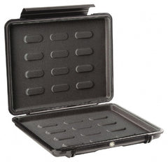 Pelican Products, Inc. - 10-15/16" Wide x 10-15/16" Deep x 2-1/2" High, Laptop/Tablet Case - Black, Plastic - Exact Tooling