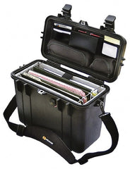 Pelican Products, Inc. - 8-23/32" Wide x 9-5/8" Deep x 13-5/32" High, Top Loader Case - Black, Plastic - Exact Tooling