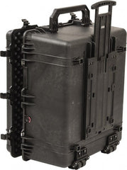 Pelican Products, Inc. - 28-13/32" Wide x 28-7/16" Deep x 17-21/32" High, Shipping/Travel Case - Black, Plastic - Exact Tooling