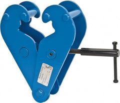 Value Collection - 6,000 Lbs. Load Capacity Beam Clamp - 3.2 to 12.6 Inch Max Grip - Exact Tooling