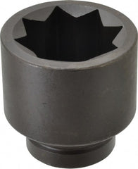 Proto - 1" Drive 2" Impact Socket - 8 Points, 3-1/2" OAL - Exact Tooling
