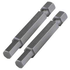 Hex Metric Power Bit 8.0 × 50mm (2 Bit Pack) - Exact Tooling