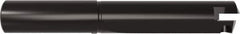 Allied Machine and Engineering - Series B, 1-1/4 to 1-3/4" Diam, 1-1/2" Diam Straight Shank, Straight Flute Spade Drill - 8-1/8" Max Depth, 8-23/32" Body Length, 11-5/8" OAL, Standard Length, Through Coolant - Exact Tooling