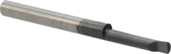 Scientific Cutting Tools - 0.1" Min Bore Diam, 1/2" Max Bore Depth, 1/8 Shank Diam, Boring Bar - Right Hand Cut, Solid Carbide, AlTiN+ Finish - Exact Tooling