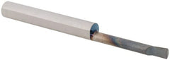 Scientific Cutting Tools - 0.12" Min Bore Diam, 0.8" Max Bore Depth, 3/16 Shank Diam, Boring Bar - Right Hand Cut, Solid Carbide, AlTiN+ Finish - Exact Tooling