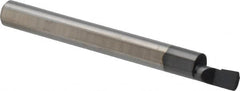 Scientific Cutting Tools - 0.18" Min Bore Diam, 0.35" Max Bore Depth, 1/4 Shank Diam, Boring Bar - Right Hand Cut, Solid Carbide, AlTiN+ Finish - Exact Tooling