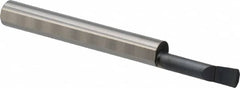 Scientific Cutting Tools - 0.18" Min Bore Diam, 3/4" Max Bore Depth, 1/4 Shank Diam, Boring Bar - Right Hand Cut, Solid Carbide, AlTiN+ Finish - Exact Tooling