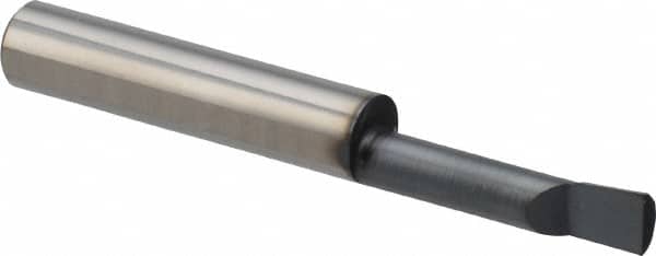 Scientific Cutting Tools - 0.23" Min Bore Diam, 1" Max Bore Depth, 5/16 Shank Diam, Boring Bar - Right Hand Cut, Solid Carbide, AlTiN+ Finish - Exact Tooling