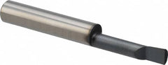 Scientific Cutting Tools - 0.23" Min Bore Diam, 1" Max Bore Depth, 5/16 Shank Diam, Boring Bar - Right Hand Cut, Solid Carbide, AlTiN+ Finish - Exact Tooling