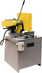 Kalamazoo - 16 or 18" Blade Diam, 1" Arbor Hole, Miter Chop & Cutoff Saw - 4,400 RPM, 10 hp, 220/440 Volts, 3 Phase - Exact Tooling