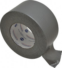 Intertape - 3" x 55m Silver Duct Tape - 9 mil, Rubber Adhesive, Polyethylene Cloth Backing, 18 Lb/ln Tensile Strength, 32°F to 160°F, Series AC20 - Exact Tooling