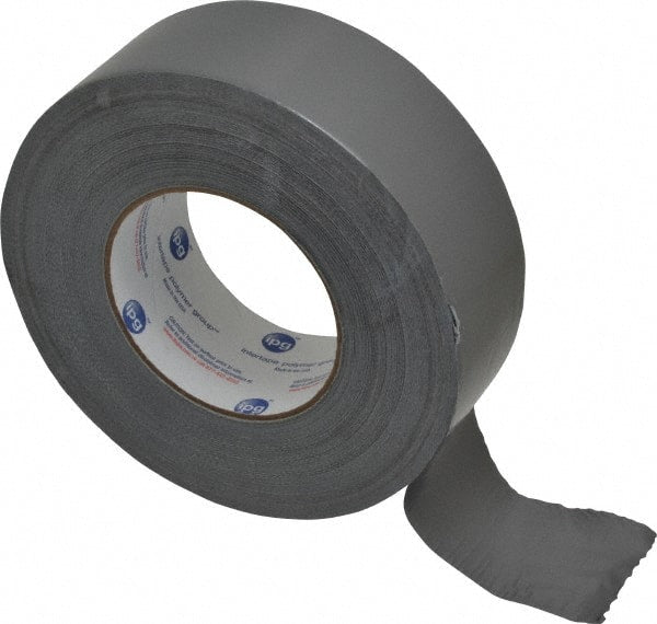 Intertape - 2" x 55m Silver Duct Tape - 11 mil, Rubber Adhesive, Polyethylene Cloth Backing, 20 Lb/ln Tensile Strength, 32°F to 180°F, Series AC36 - Exact Tooling
