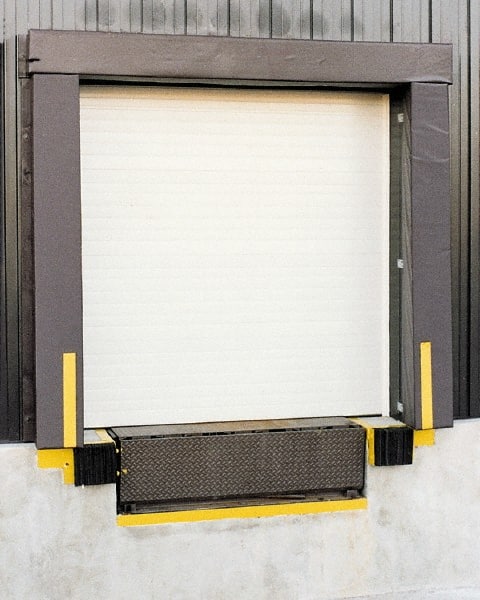 Vestil - 8' Door Width x 9' Door Height Vinyl Dock Seal - 12 Inch Projection - Exact Tooling
