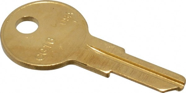 Made in USA - Chicago Key Blank - Brass - Exact Tooling