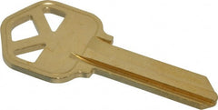 Made in USA - Kwikset Key Blank - Brass - Exact Tooling