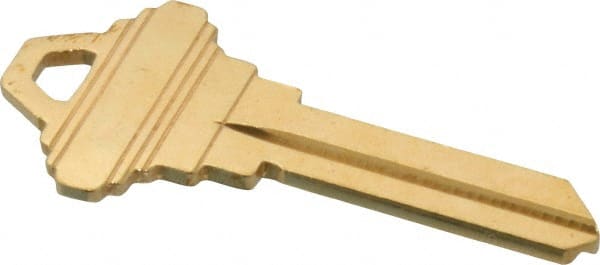 Made in USA - Schlage Brass Key Blank - Exact Tooling