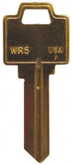 Made in USA - Weiser Key Blank - Brass - Exact Tooling