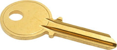 Made in USA - Yale Key Blank - Brass - Exact Tooling