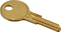 Made in USA - Yale Key Blank - Brass - Exact Tooling