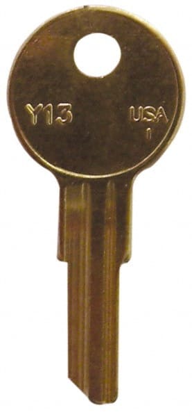 Made in USA - Yale Key Blank - Brass - Exact Tooling