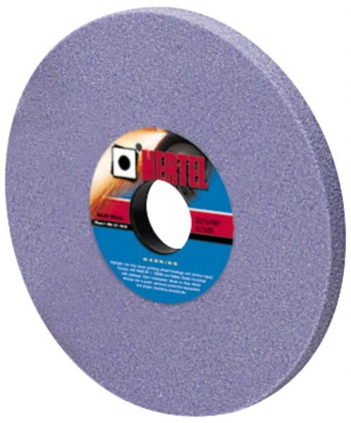Camel Grinding Wheels - 7" Diam x 1-1/4" Hole x 1/2" Thick, K Hardness, 150 Grit Surface Grinding Wheel - Aluminum Oxide, Type 1, Very Fine Grade, 3,760 Max RPM, Vitrified Bond, No Recess - Exact Tooling