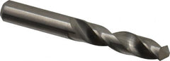 Hertel - #9, 118° Drill Point, 4.98mm Shank Diam, Fast Spiral Circuit Board Drill Bit - Exact Tooling