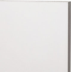 Made in USA - 12mm Thick x 12" Wide x 1' Long, Acrylic Sheet - Clear, Static Dissipative Grade - Exact Tooling