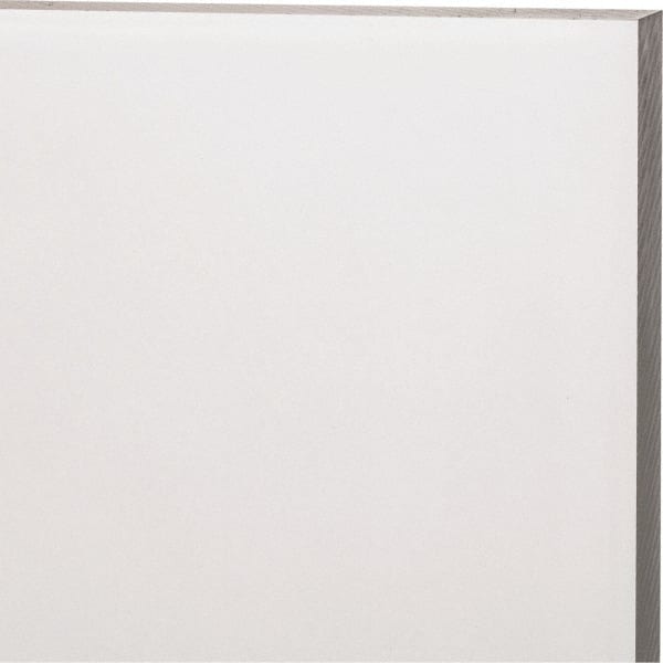 Made in USA - 12mm Thick x 12" Wide x 2' Long, Acrylic Sheet - Clear, Static Dissipative Grade - Exact Tooling