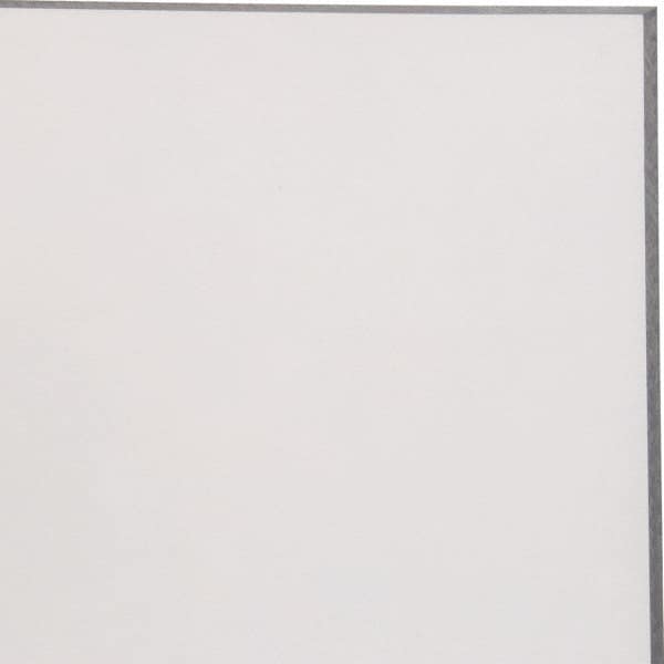 Made in USA - 1/2" Thick x 12" Wide x 2' Long, Polycarbonate Sheet - Clear, Static Dissipative Grade - Exact Tooling
