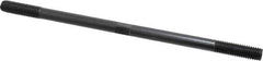 Gibraltar - 1/2-13 10" OAL Equal Double Threaded Stud - Alloy Steel, Black Oxide Finish, 1-1/2" Equal Thread Length - Exact Tooling