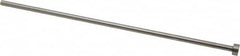 Gibraltar - 3/16" Pin Diam, 3/8" Head Diam x 3/16" Head Height, 8" OAL, Straight Ejector Pin - Steel, 7-13/16" Pin Length - Exact Tooling