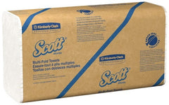 Scott - 1 Ply White Multi-Fold Paper Towels - 9-1/4" Wide - Exact Tooling