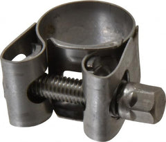 Mikalor - 13/16" Hose, 0.71" Wide x 0.04" Thick, T-Bolt Hose Clamp - Exact Tooling