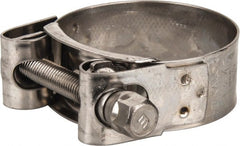 Mikalor - 1-3/4" Hose, 0.78" Wide x 0.04" Thick, T-Bolt Hose Clamp - 1.69 to 1.85" Diam, Stainless Steel - Exact Tooling
